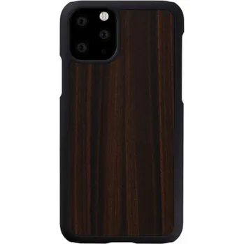 Pouzdro na mobilní telefon Pouzdro MAN&WOOD SmartPhone iPhone 11 Pro ebenově černé