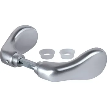 Dveřní kování 3006C - klika pro zámky hliníková