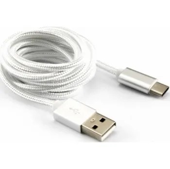 Datový kabel Sbox USB-TYPEC-15W USB->Type C M/M 1.5m Coconut White