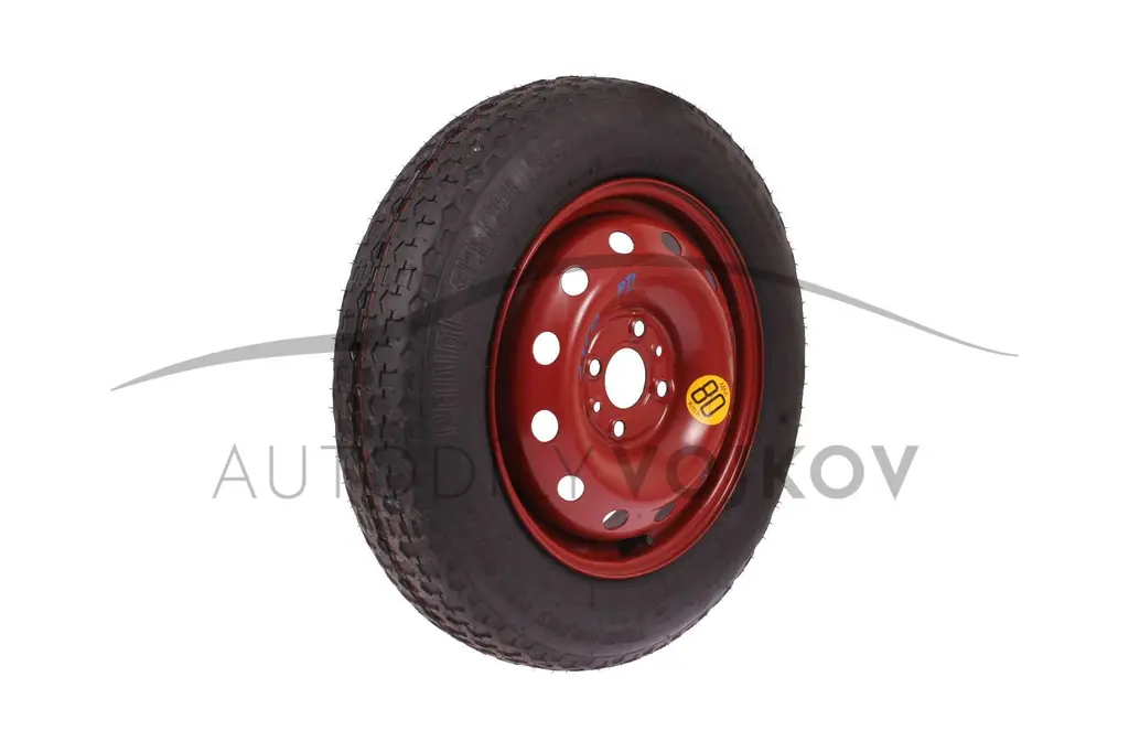Rozbaleno Dojezdové kolo R14 (4.00B x14H ET43, FIRESTONE 135/80P) Fiat ...