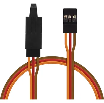 RC náhradní díl Prodlužovací kabel 75cm JR s pojistkou (PVC)