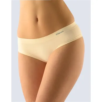 Kalhotky Gina Výhodné balení 5 kusů - Bokové francouzské kalhotky 04004P Barva/Velikost: tělová / S/M