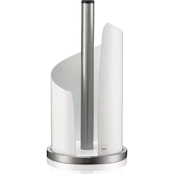 Držák kuchyňských utěrek Kela Držák na papírové utěrky STELLA bílý KL-11201