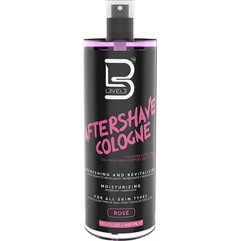 L3VEL3 AfterShave Cologne Kolínská voda Rose 400 ml