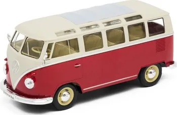 autíčko Welly Volkswagen T1 Bus 1963 1:24 červený