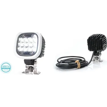 Autodíl Svítilna pracovní čtvercová LED 12-70V 8000LM WAS W130/1214