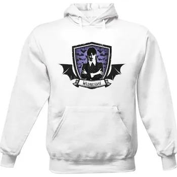 Pánská mikina Pánská mikina s kapucí s potiskem Creepy Wednesday pánské