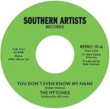 Zahraniční hudba SP The Hytones: You Don't Even Know My Name / Good News 2023