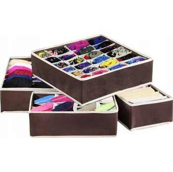 Organizér oblečení Springos Organizéry do zásuvky 4 ks