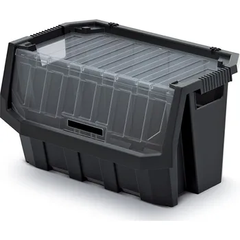 Úložný box Prosperplast Plastový úložný box uzavíratelný TRUCK MAX PLUS 580x380x342 mm - barva: černá