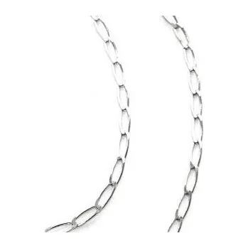 Řetízek Stříbrný řetízek Figaro 0:1 - 50 cm (Stříbrný řetízek Figaro jednoduché)