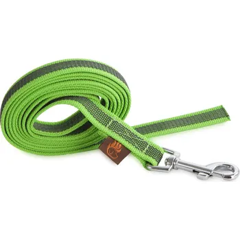 Vodítko pro psa Firedog Pogumované vodítko 20 mm 2 m bez rukojeti Barva: Zelená