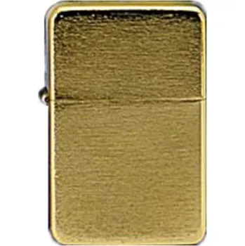 Zapalovač Mosazný broušený benzínový zapalovač s možností gravírování