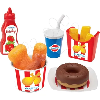 Dětská kuchyňka Nuggets a donuts v kufříku 100 % Chef Écoiffier s doplňky od 18 měsíců