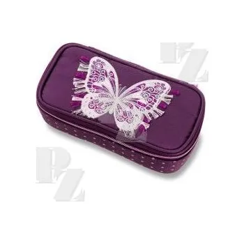 Penál Penál Walker Fame 2.0 Purple Butterfly, Schneiders