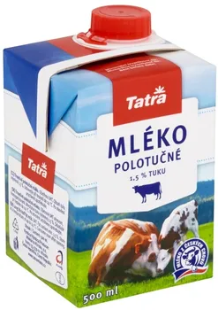 Mléko Tatra Mléko polotučné 1,5 % 500 ml