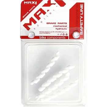 Lanko pro jízdní kolo MAX1 ochrana bowdenu Shield bílá 4ks Barva: bílá