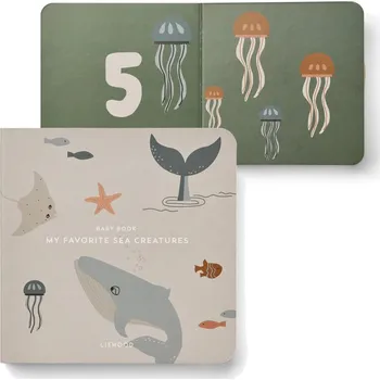 Liewood Kniha počítání pro nejmenší Bertie Sea Creatures Liewood Bertie Baby Book