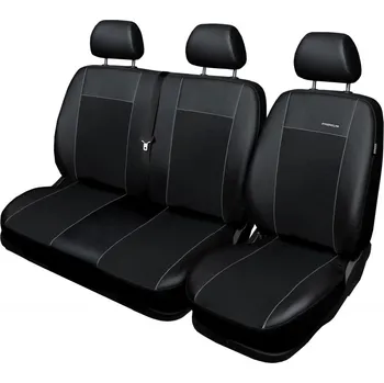 Potah sedadla Autopotahy na Opel Movano, od r. 1999 - 2010, 3 místa, Eco Lux barva černá