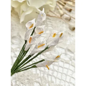 umělá květina Sapaimport Kaly - mix barev Množství: balení po 10 ks, Barevnost: bílá