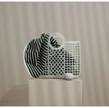 Úložný box Liewood Velký košík Bloom Dusty Mint Liewood Bloom Basket