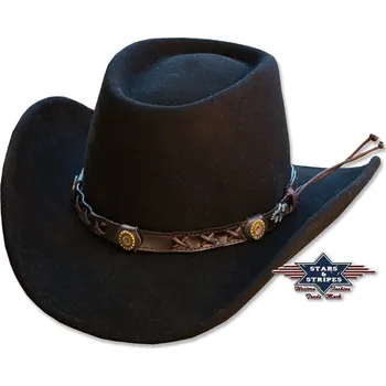 Klobouk Stars & Stripes Westernový klobouk "GAMBLER" Velikost: S