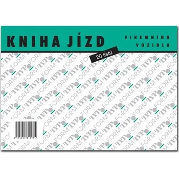 Typos Kniha jízd firemního vozidla A5 20 listů Tiskopis Typos Kniha jízd firemního vozidla A5 20 listů