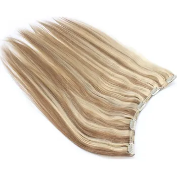 Příčesek Clip pás 40cm rovný - světlý melír