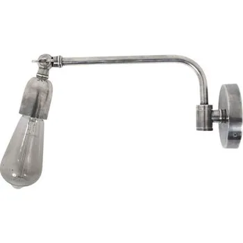 Nástěnné svítidlo Nástěnná lampa Linn Barva: stříbrná