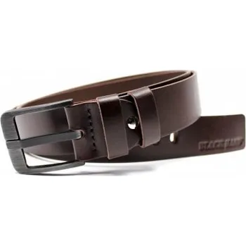 Opasek Black Hand Pánský kožený opasek Black Hand 2002-78 hnědý