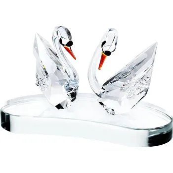 Preciosa Dekorace Labutí romance z českého křišťálu Preciosa 1477 00