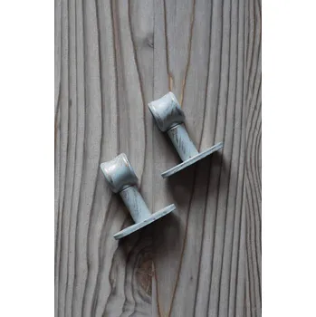 Držák na polici Kovová konzole krátká - 5cm - béžová