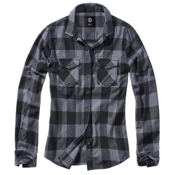 Dámská košile Košile Ladies Amy Flanell Shirt černá | šedá M
