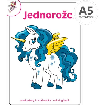 omalovánky Omalovánka A5 - Jednorožci