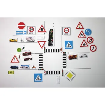 Dopravní značení Magnetický set dopravní výchova