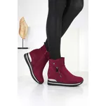 CAMO Kotníkové zimní boty s vnitřním klínkem 2636-2R Velikost: 39