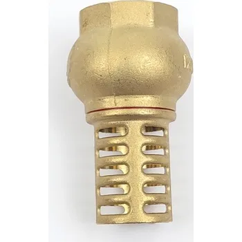 Příslušenství k zahradní technice Celokovový mosazný sací koš 5/4"