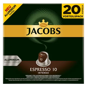 Jacobs Espresso Intenso 10, 20 ks