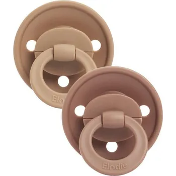 dudlíky Binkie Bundle Elodie Details Silicone - Soft Terracotta