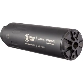 Příslušenství pro sportovní střelbu Tlumič Silent Steel Compact Streamer 5,56 - černý (ocelový)