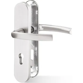 Dveřní kování ACT SERVIS ACT - Prodlužovací sada k Viking Provedení: klika - koule, Povrch: F1 - stříbrný elox, Sada: 80 mm