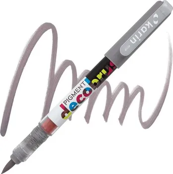 Akrylová fixa KARIN DecoBrush Pigment, Warm grey 3 436