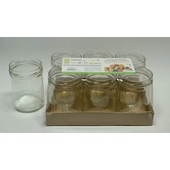 Zavařovací sklenice sklen.zavař. 875ml- 6ks-STURZ-rovná, TO100