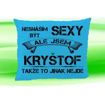 Dekorativní polštářek Polštářek se jménem