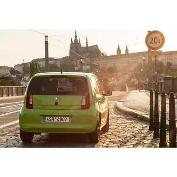 Znak automobilu Škoda Zadní znak - ŠKODA Citigo