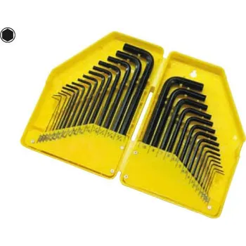 Klíč Klíče zástrčné Inbus 0,7-10 mm, 0,028" - 3/8", metrické a palcové, 30 ks, Triumf (Triumf - profi)