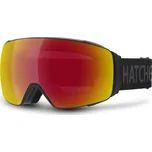Zimní brýle - HATCHEY Snipe - Black / Grey Full Revo Black Red