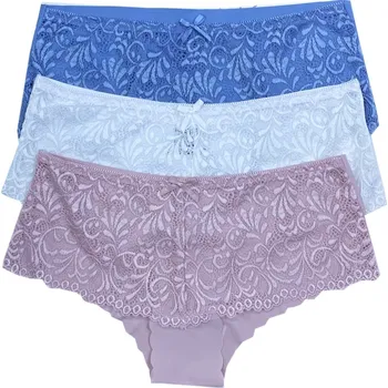 Kalhotky GreeNice Dámské kalhotky bezešvé Romi mix barev - 3ks Barva: Mix barva, Velikost: L