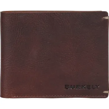 Peněženka Pánská kožená peněženka Burkely Neah - tmavě hnědá