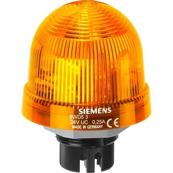 Poplachová siréna SIEMENS Maják 8WD5300-1AD 12-230VAC/DC žlutá 8WD5300-1AD